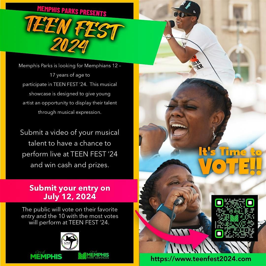 Memphis Parks Teen Fest 2024