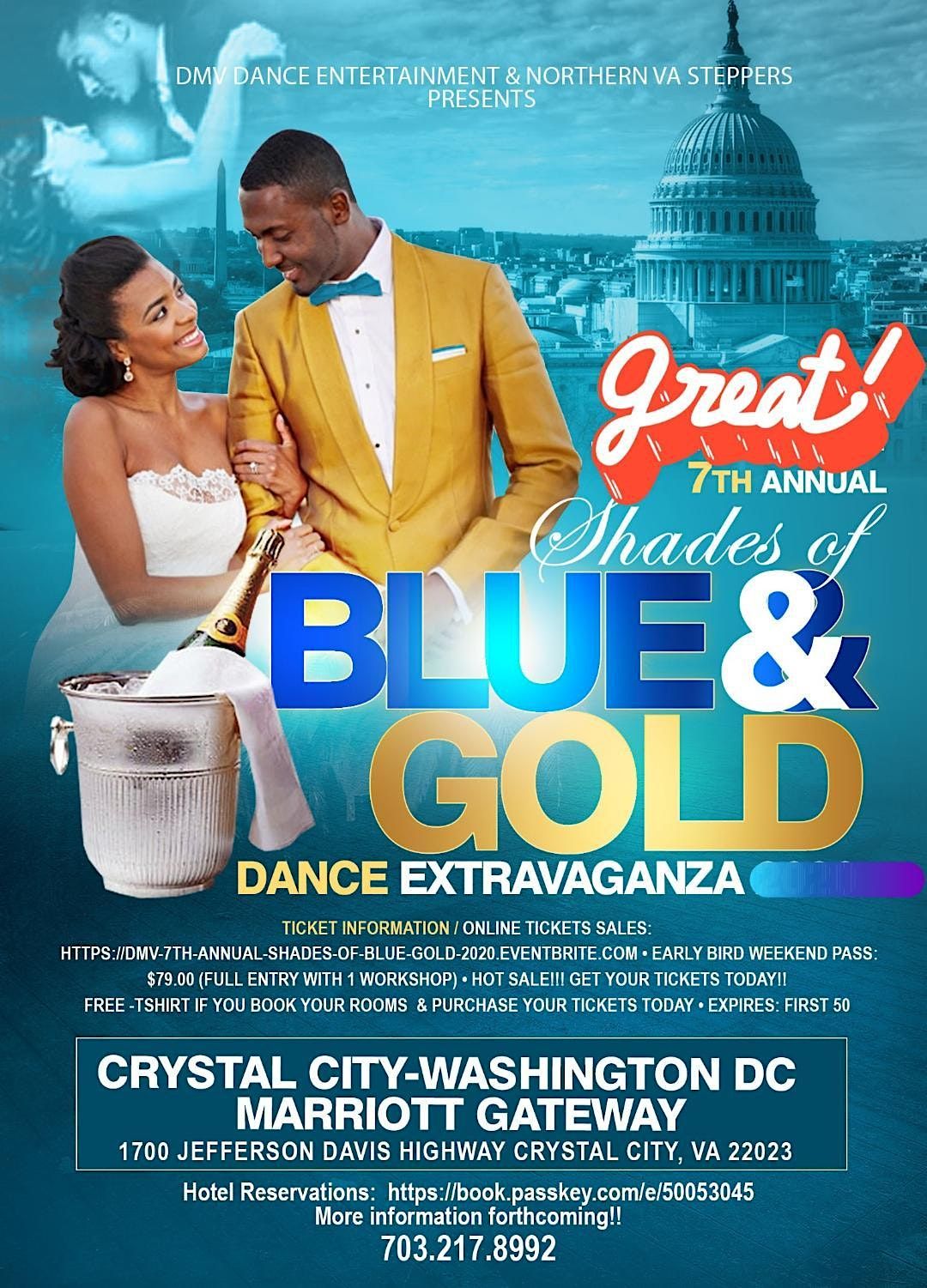 DMV 10th Annual Shades of Blue & Gold Dance Extravaganza 2024