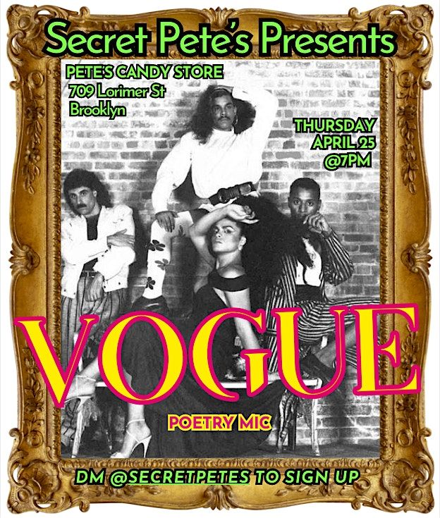 Secret Pete's Presents: Vogue