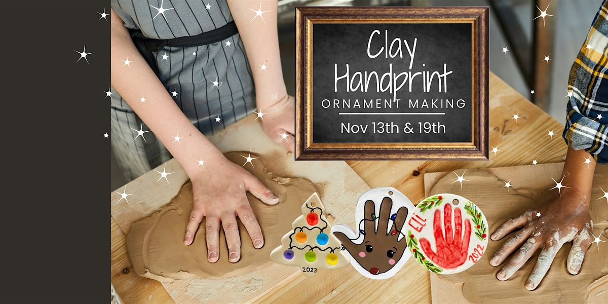 Handprint Ornament Making Nov 19 - Ohio