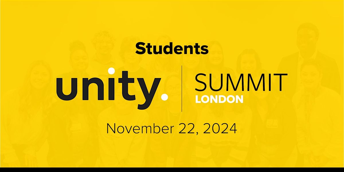 Unity London Summit Student Registration