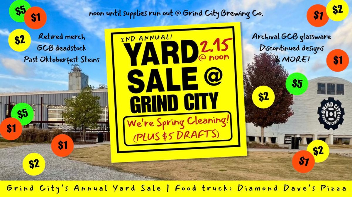 ?Grind City's Yard Sale!