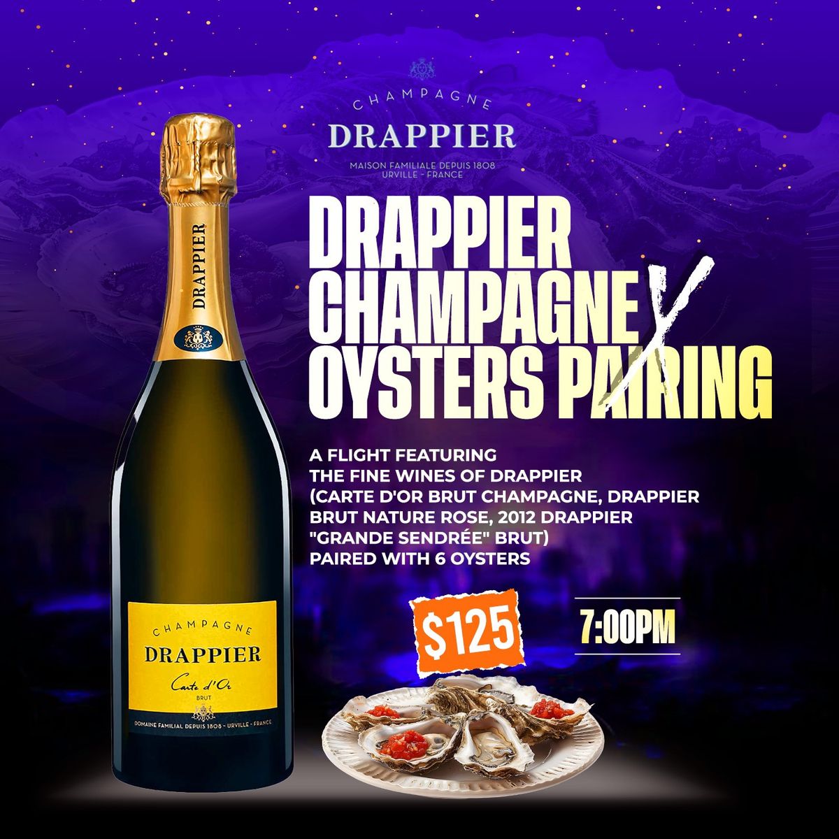 Champagne & Oysters 