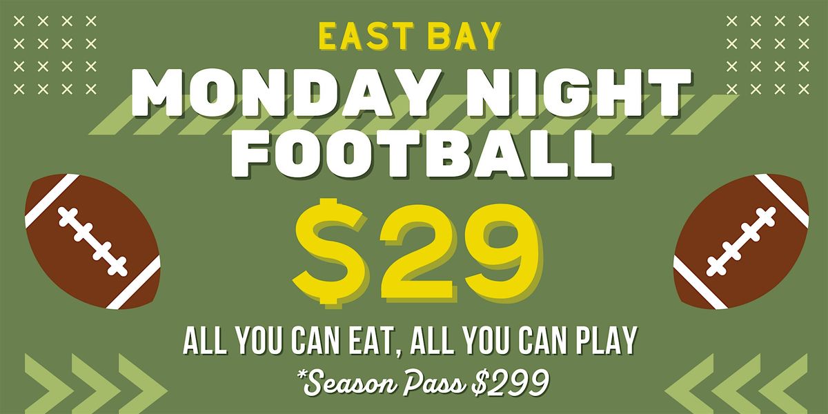 Monday Night Football - All You Can Eat & Play