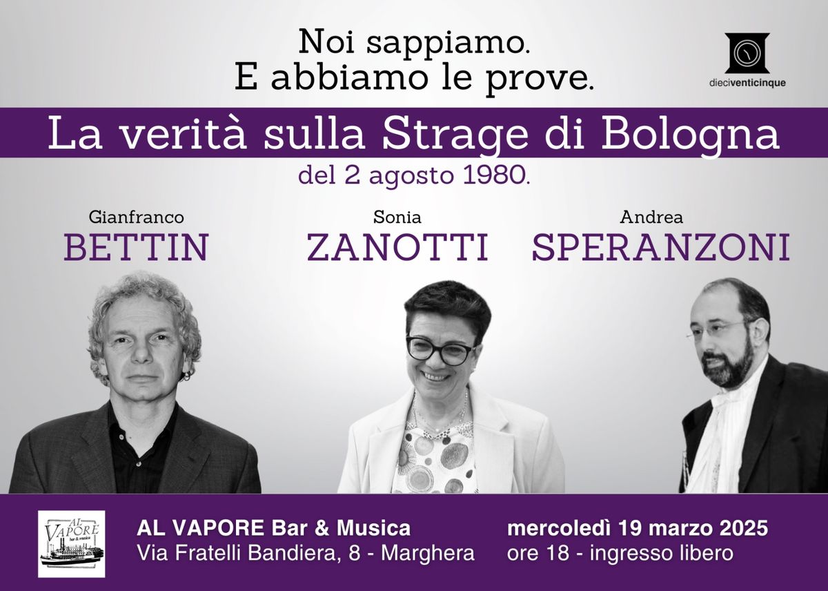 LA VERITA\u2019 SULLA STRAGE DI BOLOGNA | Al Vapore