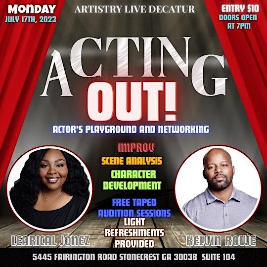 ACTING-OUT Actors\u2019 playground and networking experience.