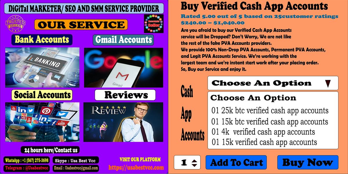 Top 10 Sites to Buy Verified Cash App Accounts NEW AND OLD