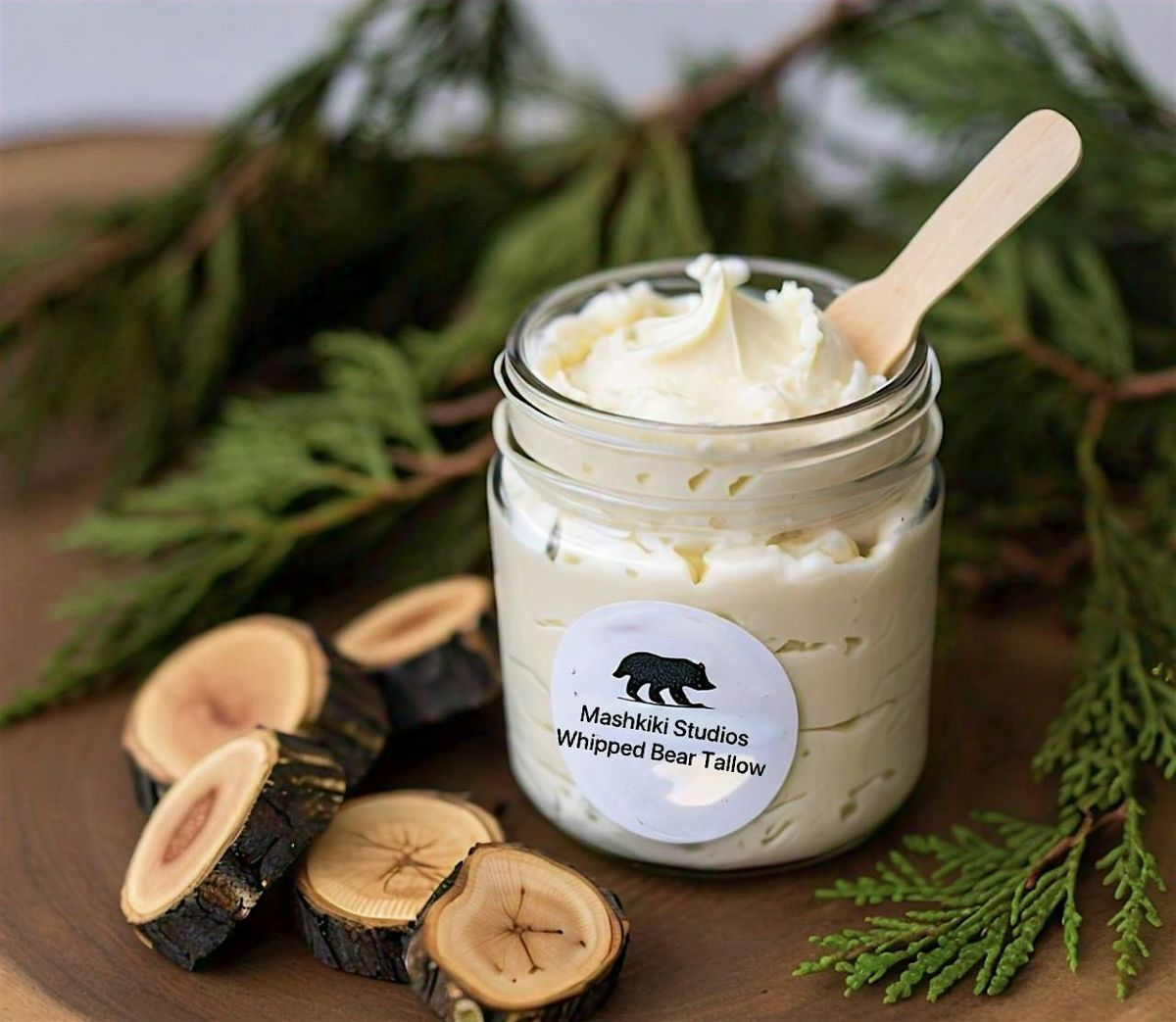 Roots & Remedies: Bear Grease (Tallow)Whipped  Body Butter