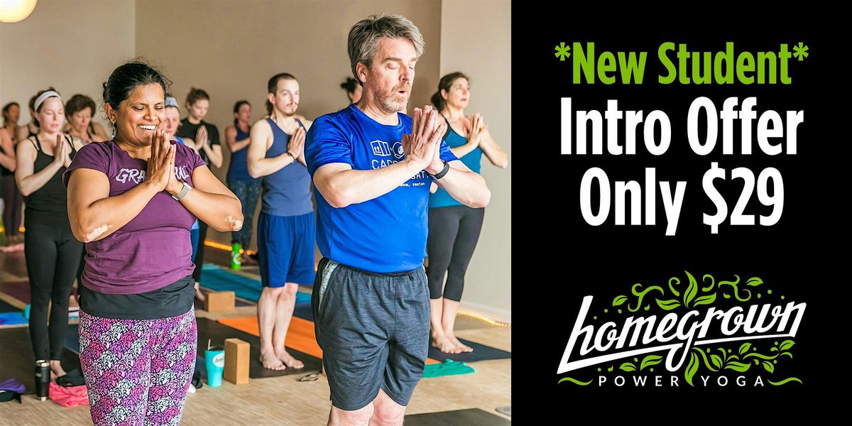 Unlimited Yoga for only $29