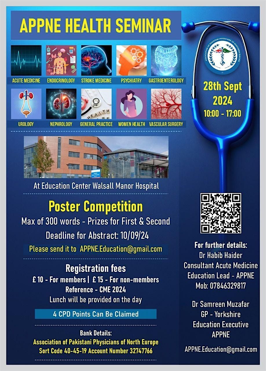 APPNE CME - Health Seminar