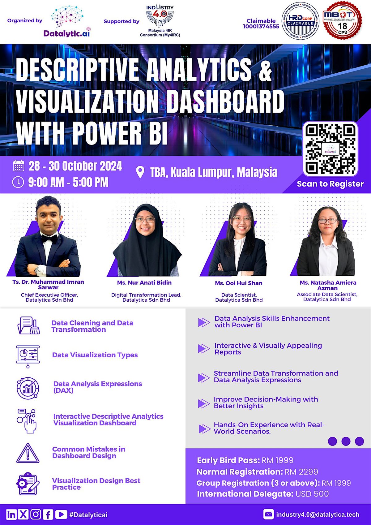 Descriptive Analytics And Visualization Dashboard With Power BI