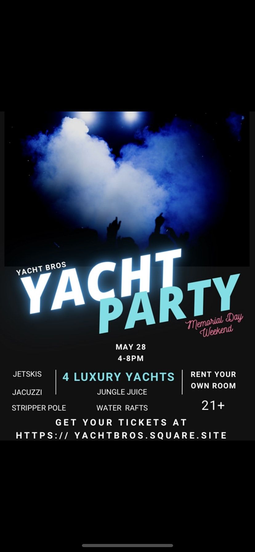 Yacht PARTY-HOSTED BY YACHT BROS***GA
