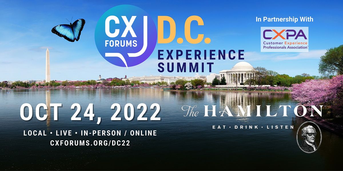 CX Forums DC Experience Summit