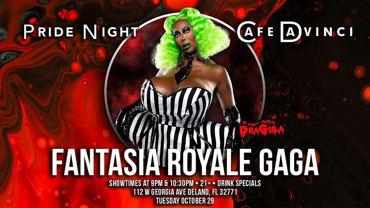 Pride Night at Davinci 4 Year Anniversary with special guest Fantasia Royal