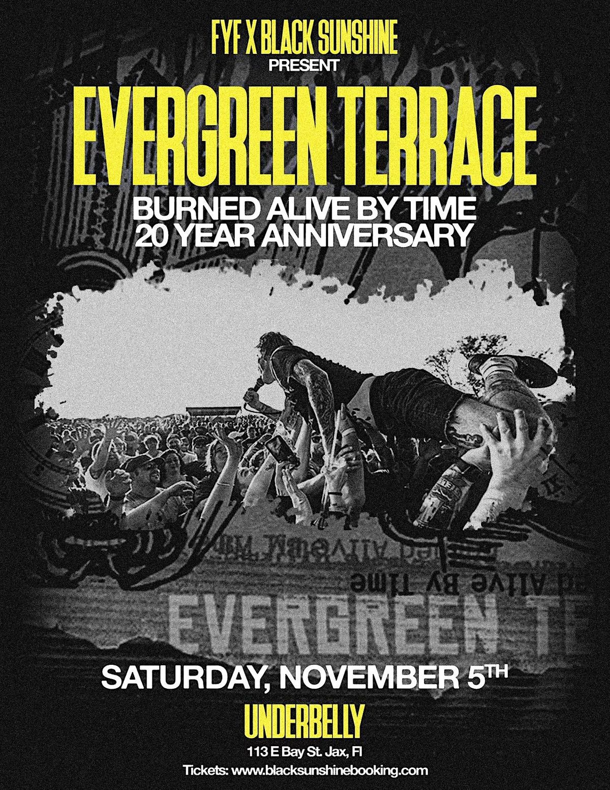 EVERGREEN TERRACE - Burned Alive By Time 20th Year Anniversary