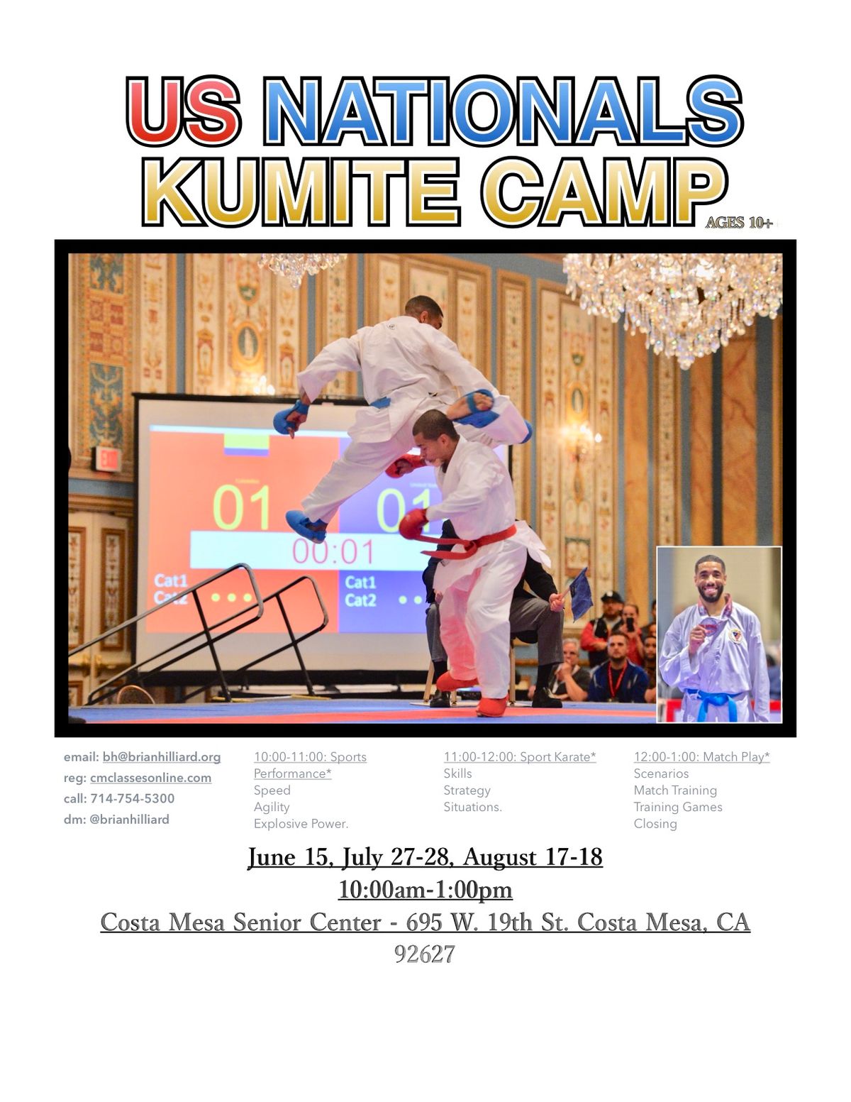 US \u4e00\u6b69 Kumite Camp