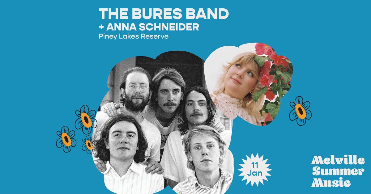 Melville Summer Music | The Bures Band + Anna Schneider  