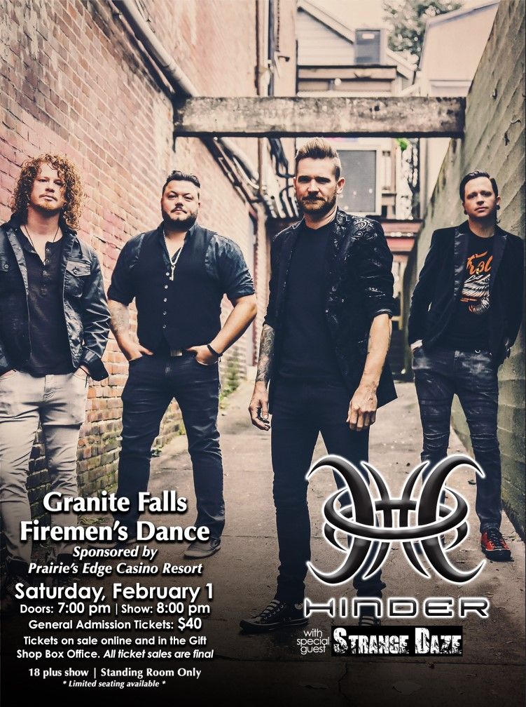 Hinder | Granite Falls Firemen's Dance