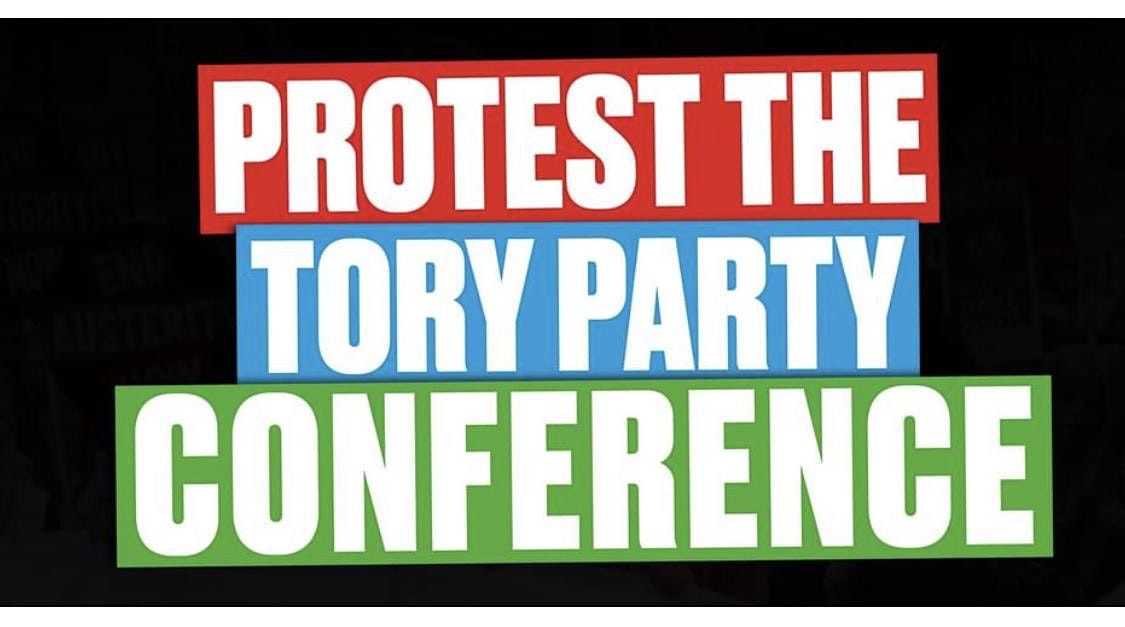 People\u2019s Assembly Protest the Tories coach