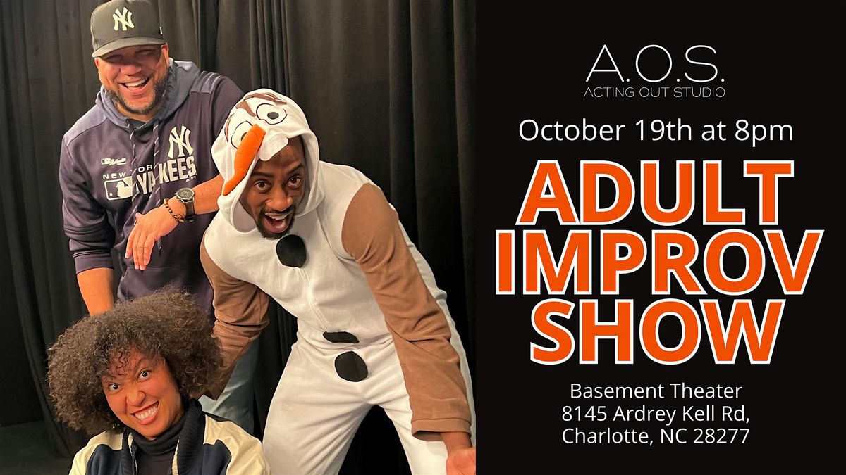 Adult Humor  Improv Show at Acting Out Studio!