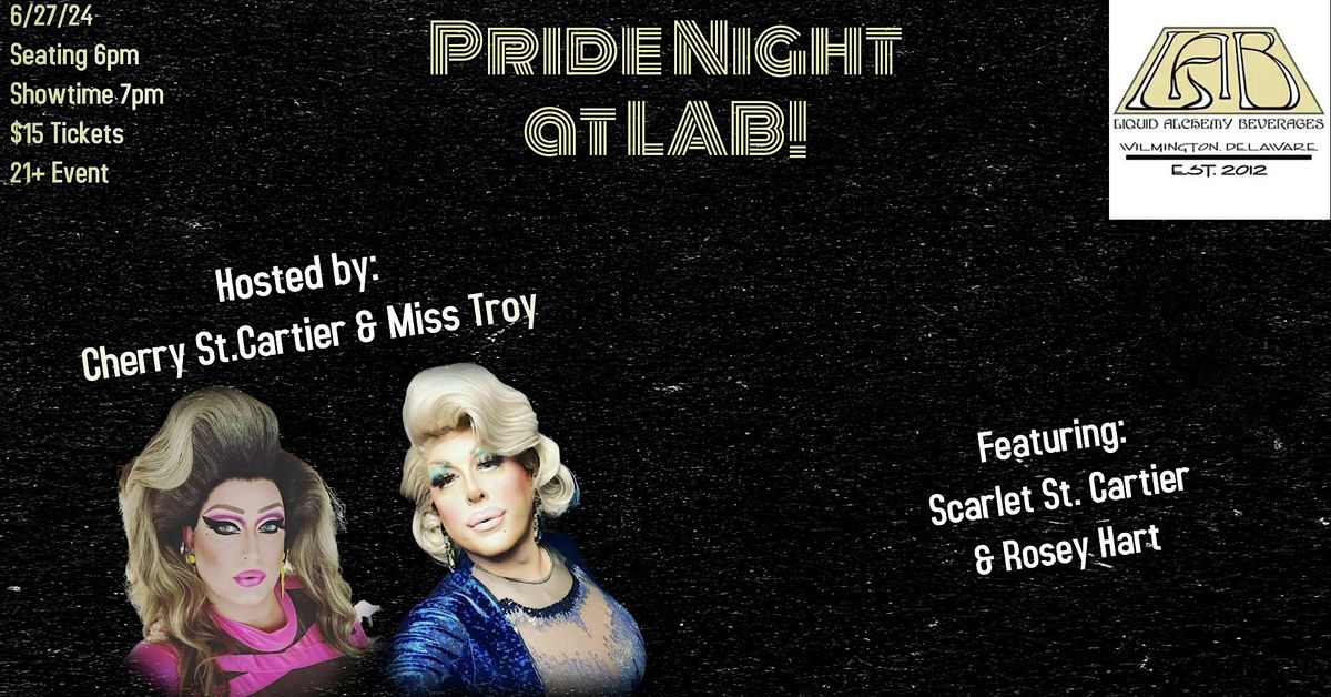 Pride Night at LAB!