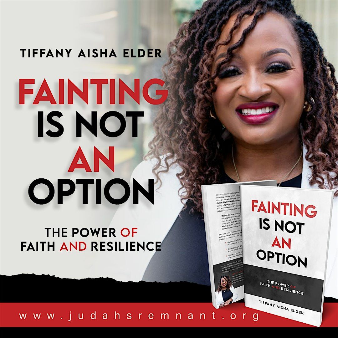 Book Signing Party for Author Tiffany Aisha Elder  for  Fainting Is Not An Option