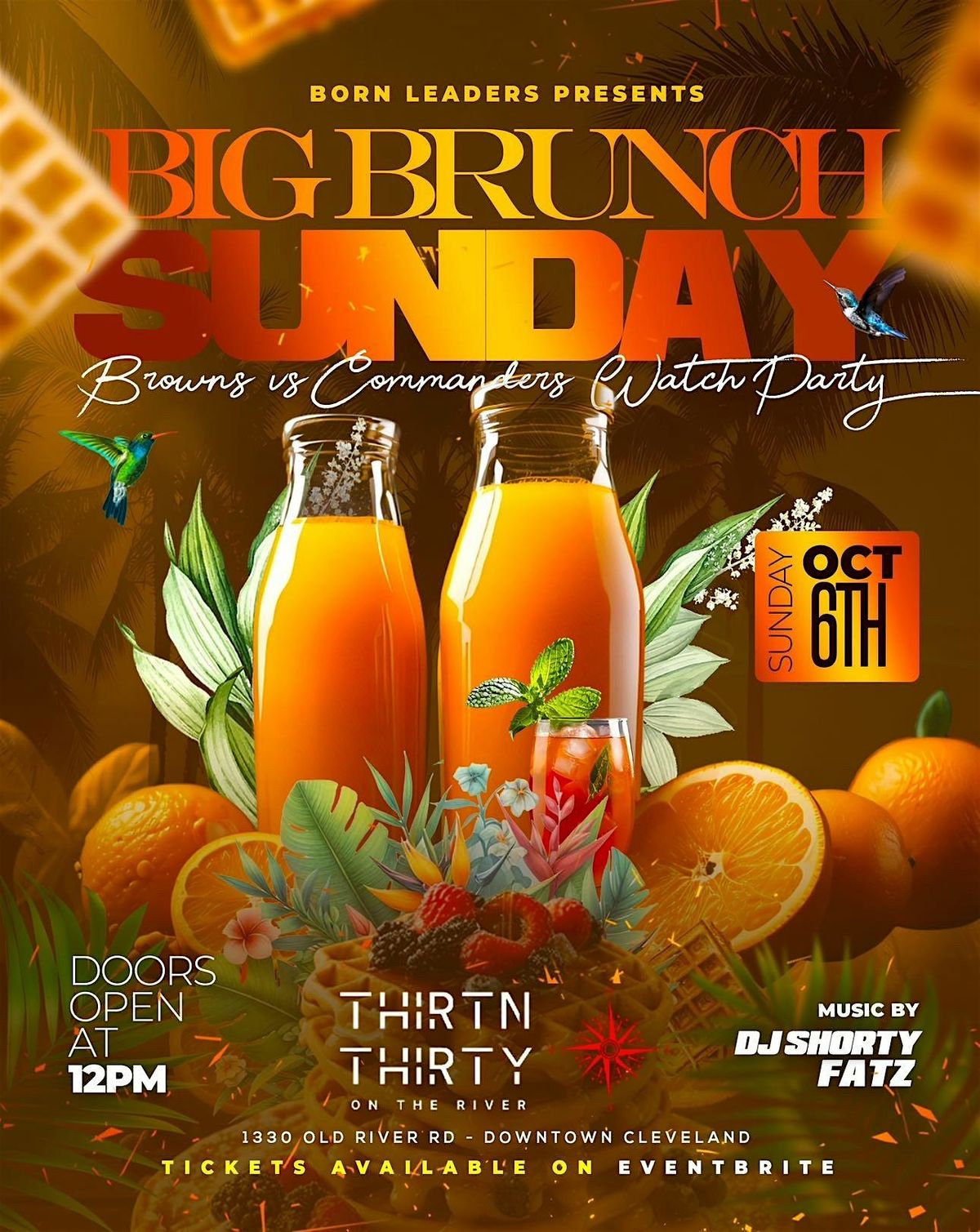 #BigBrunchSunday (Brunch & Cigars)