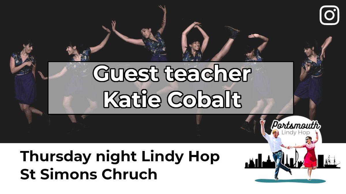 Katie Cobalt Lindy Hop lesson & social