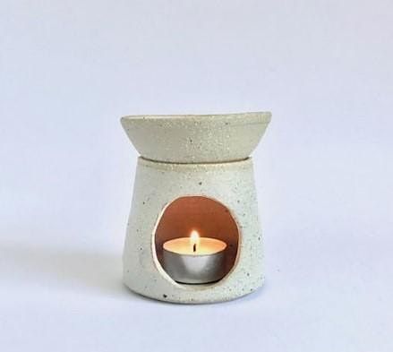 Oil Burner | Pottery Workshop w\/ Siriporn Falcon-Grey