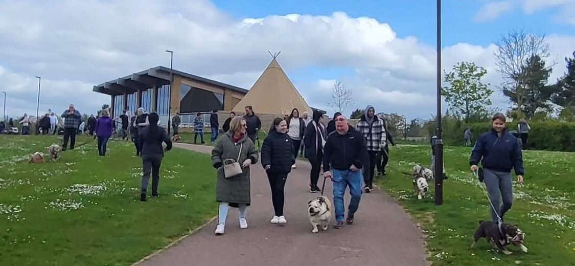 Midlands (Milton Keynes) Bulldog Walk for GBSR UK