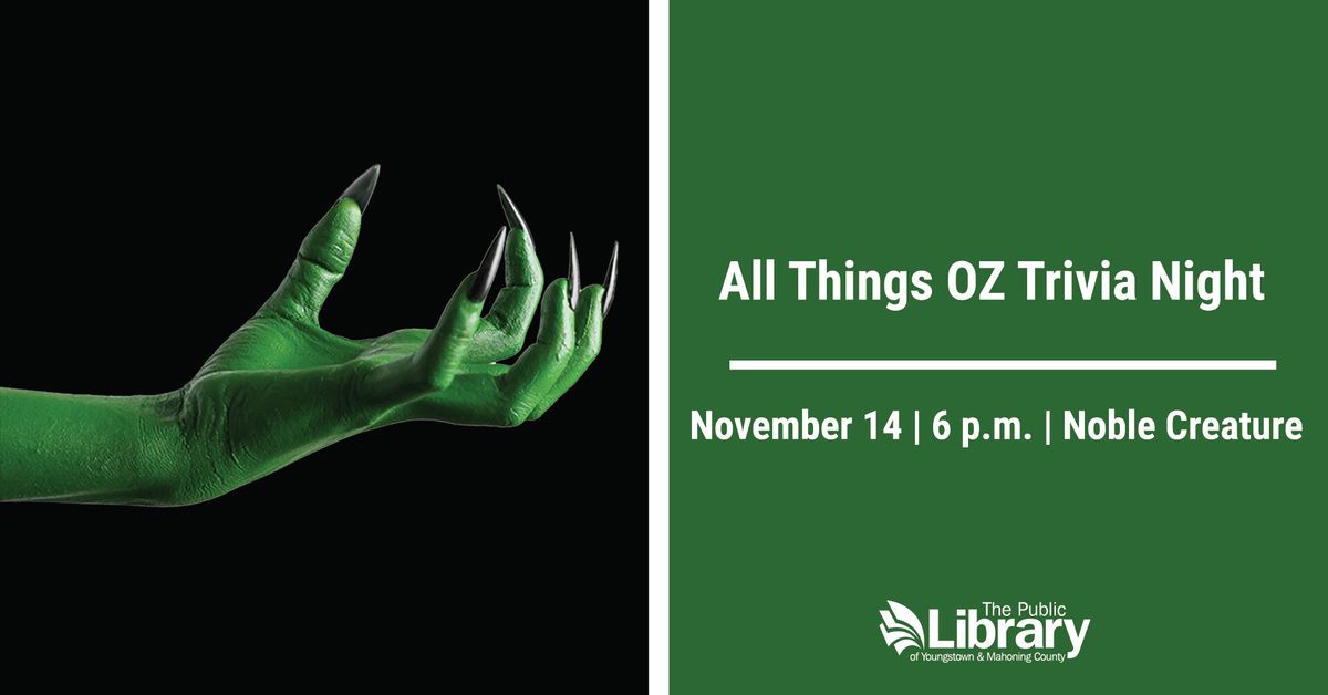 All Things OZ Trivia Night