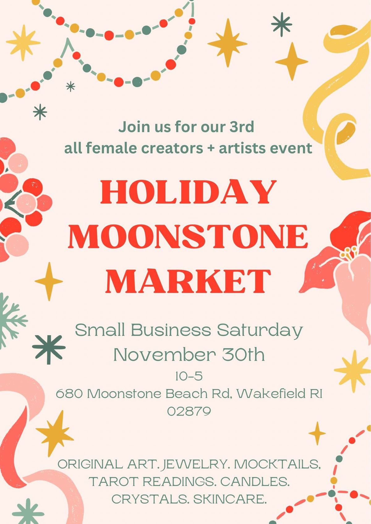 3rd Moonstone Market 