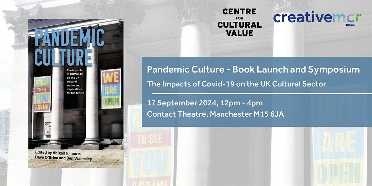 'Pandemic Culture' Book Launch & Symposium