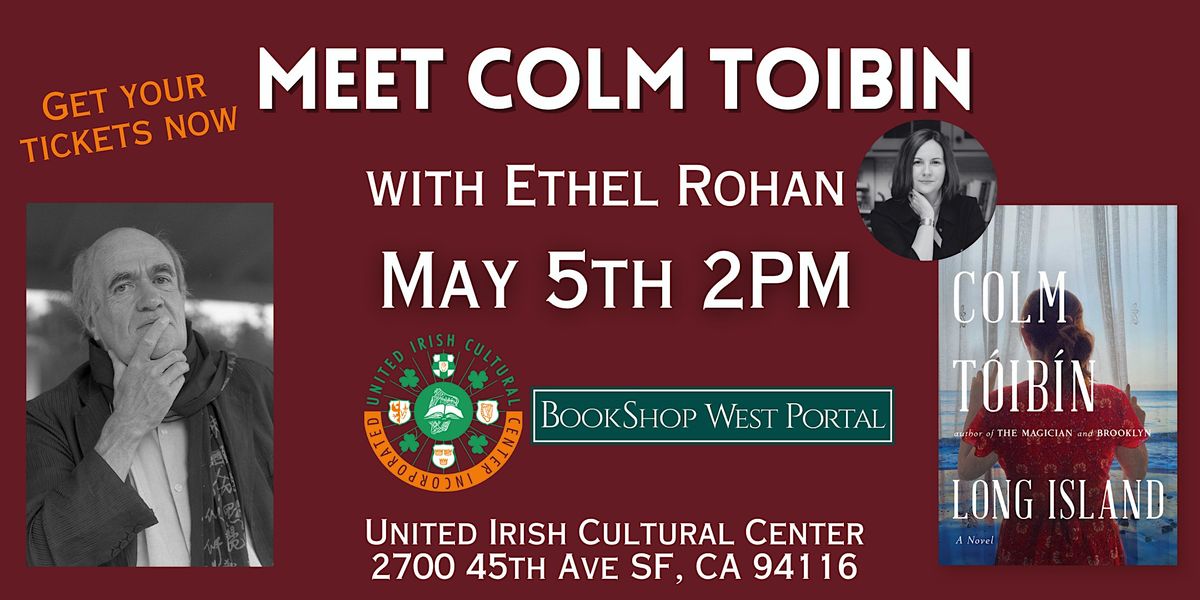 Meet Colm Toibin: Bestselling Irish Author