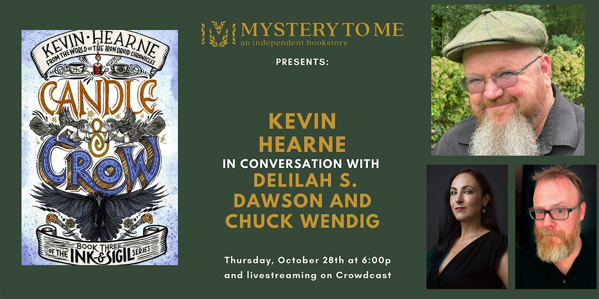 Kevin Hearne in Conversation with Delilah S. Dawson and Chuck Wendig