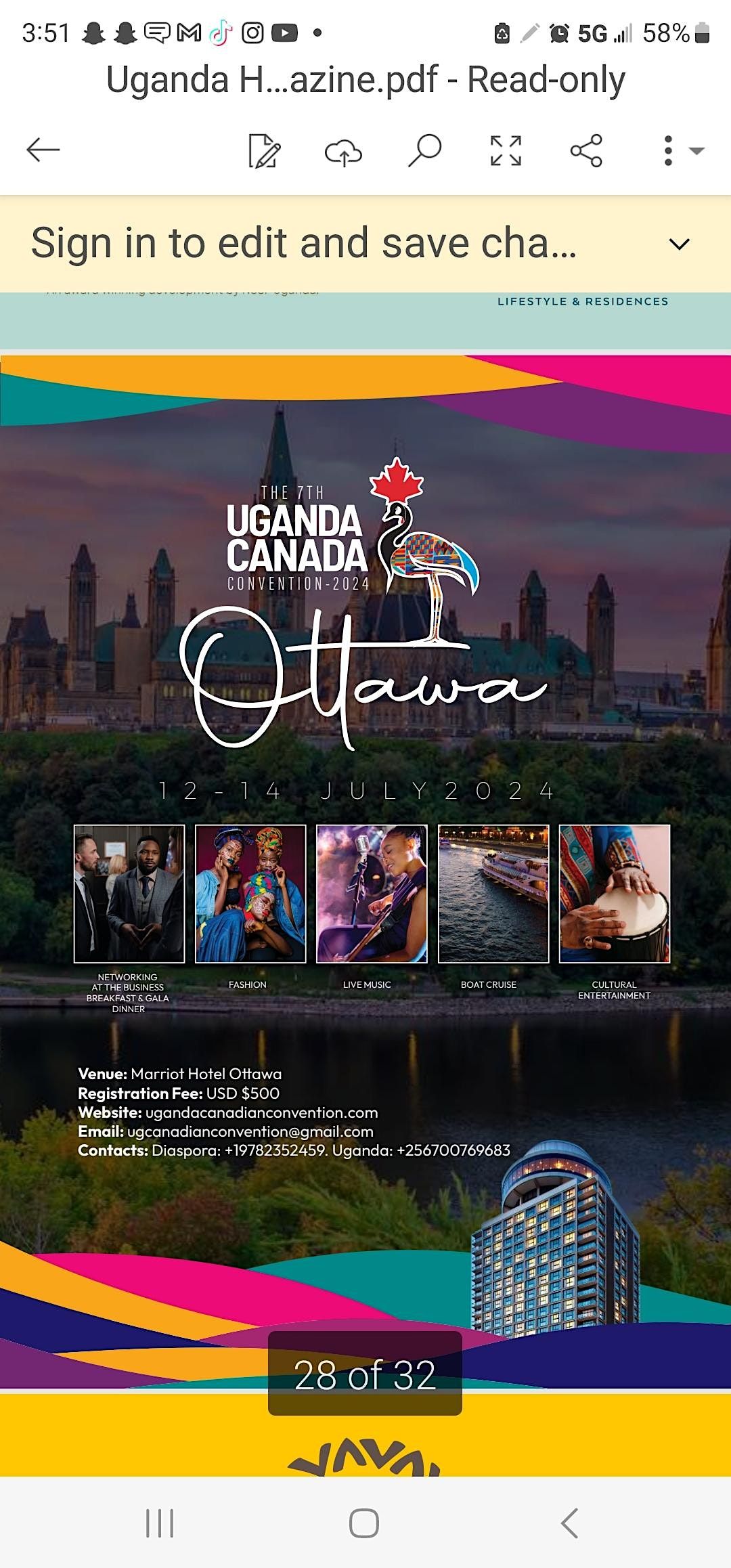 Uganda Canada Convention 2024 Edition