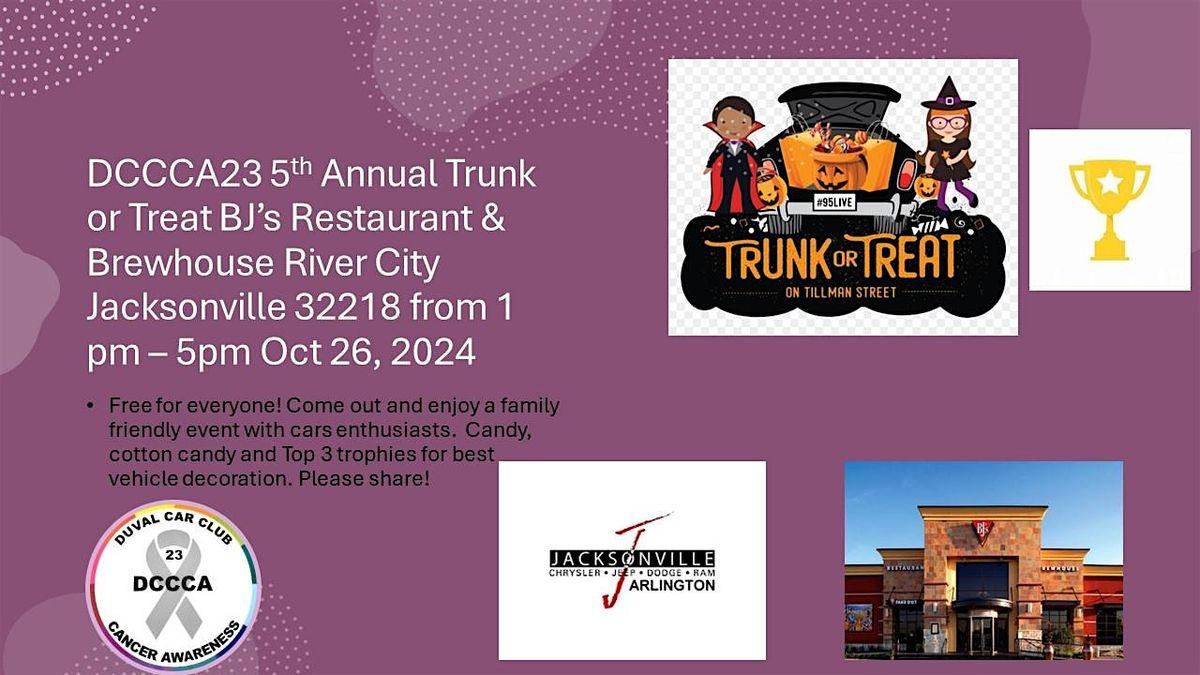 DCCCA23 5th Annual Trunk or Treat