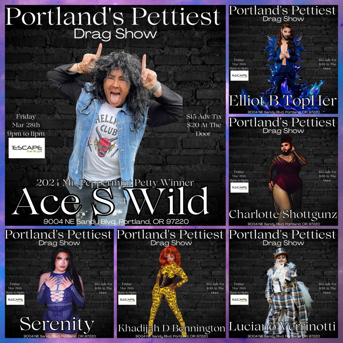 Portland's Pettiest Drag Show Mar 2025