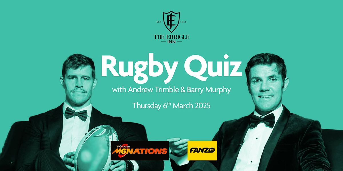 Rugby Quiz with Guinness & Fanzo