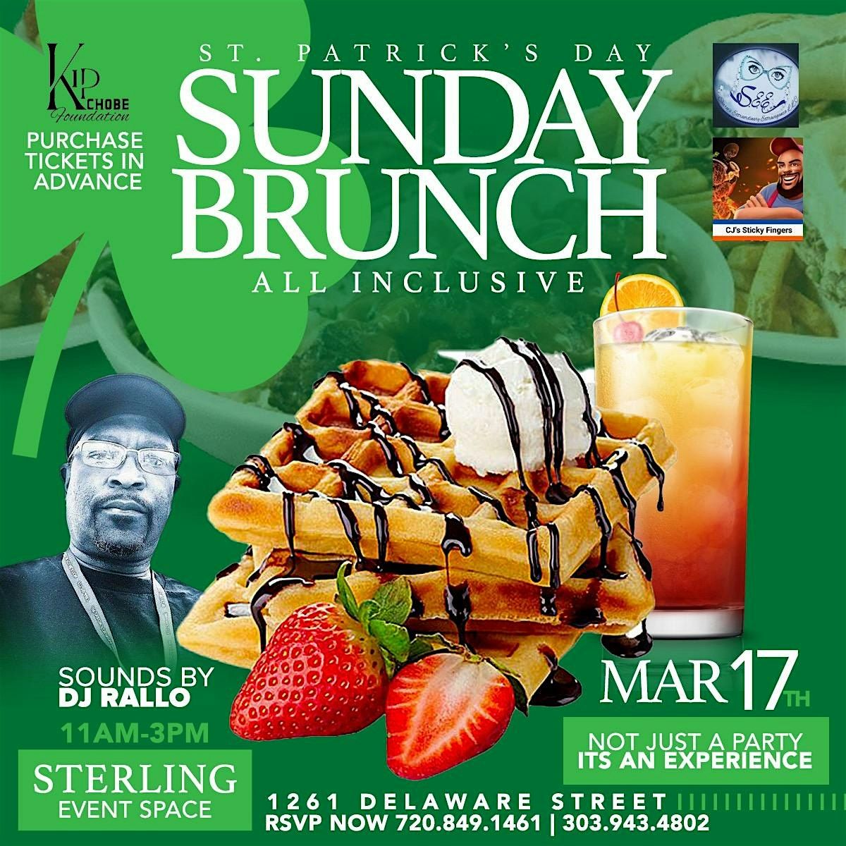 ST PATRICK DAY ALL INCLUSIVE R&B BRUNCH