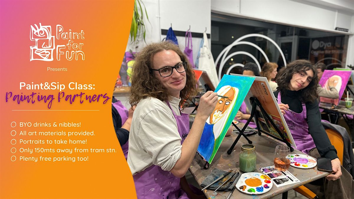 Paint  And Sip: Painting Partners | Melbourne Painting Class