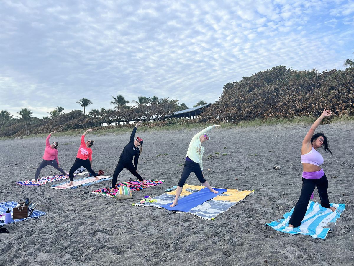 Weekly Gentle Beach Yoga Fridays