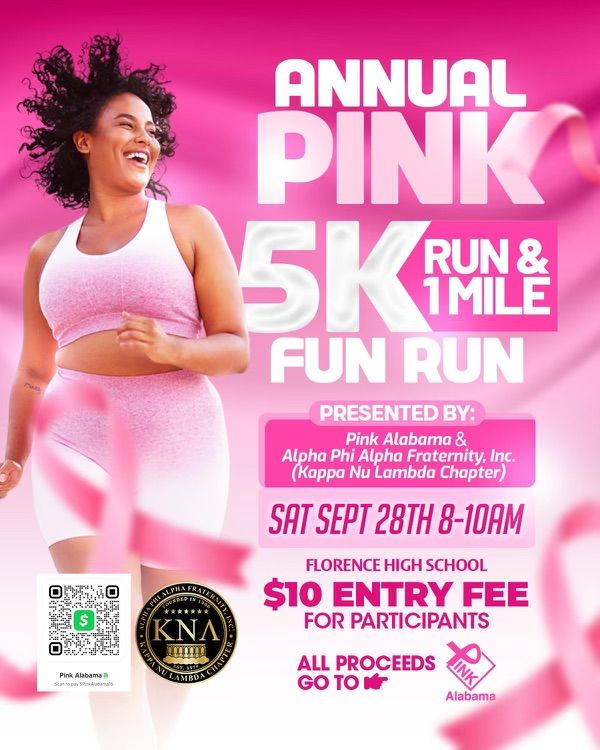 Pink Alabama Annual Pink Run