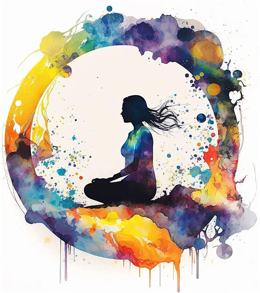 Flow & Feel Emotions - Yoga and Watercolor Experience