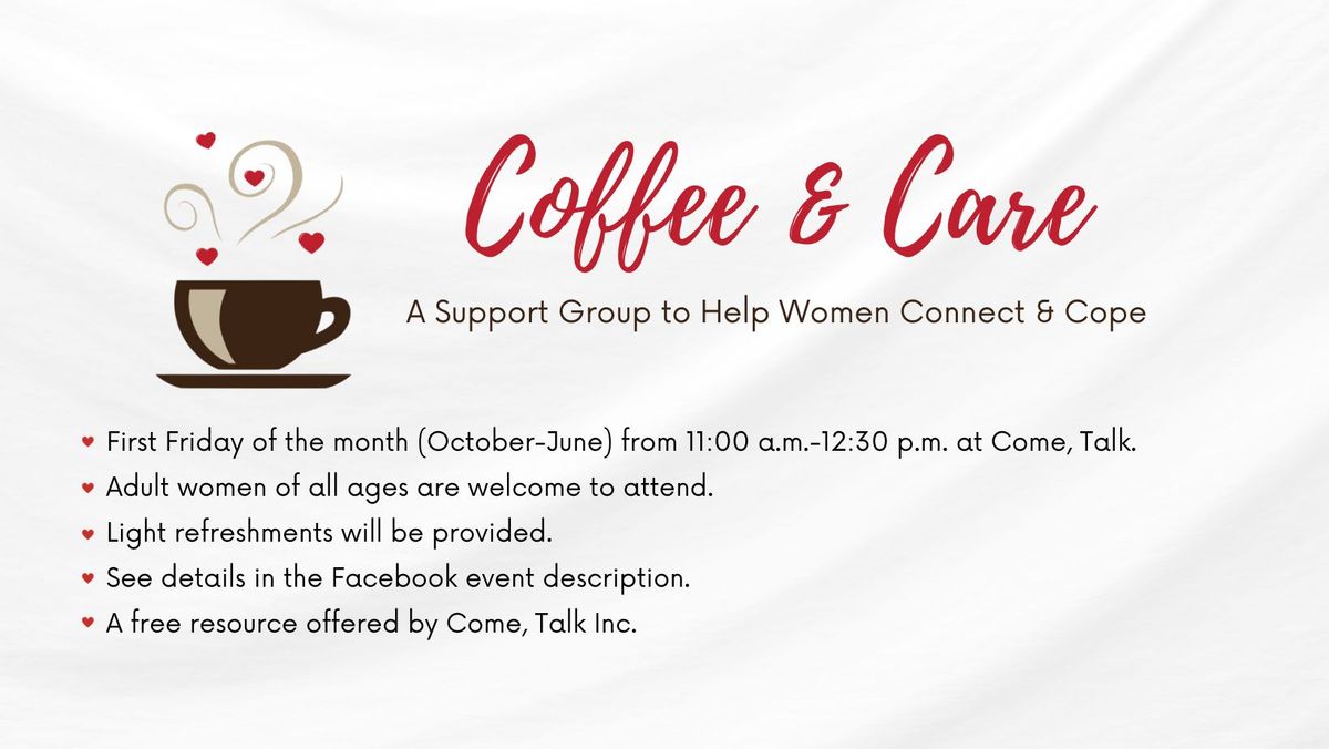 Coffee & Care Women's Support Group