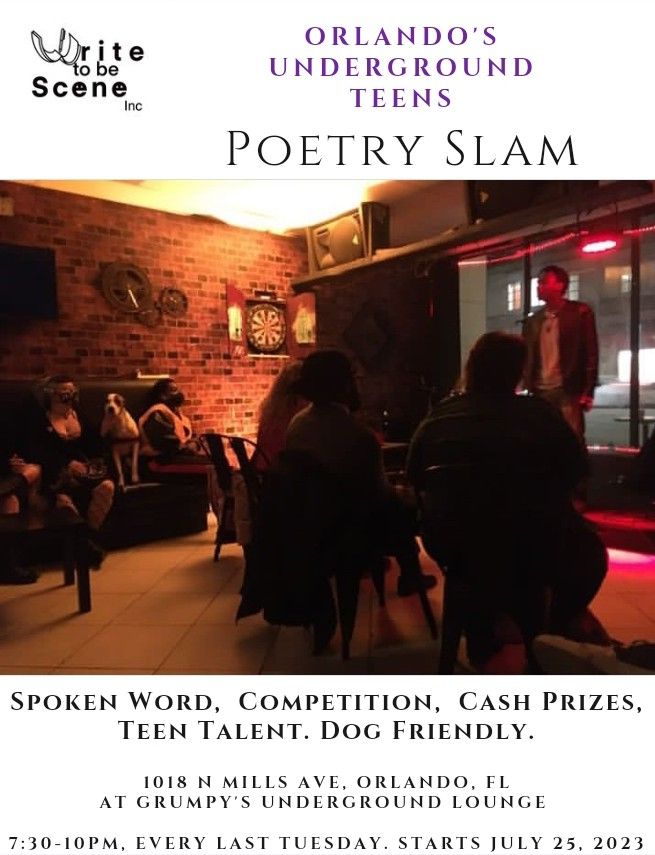 Orlando's Underground Teens (OUT) Poetry Slam Nov: "Sounds Of Thanksgiving"