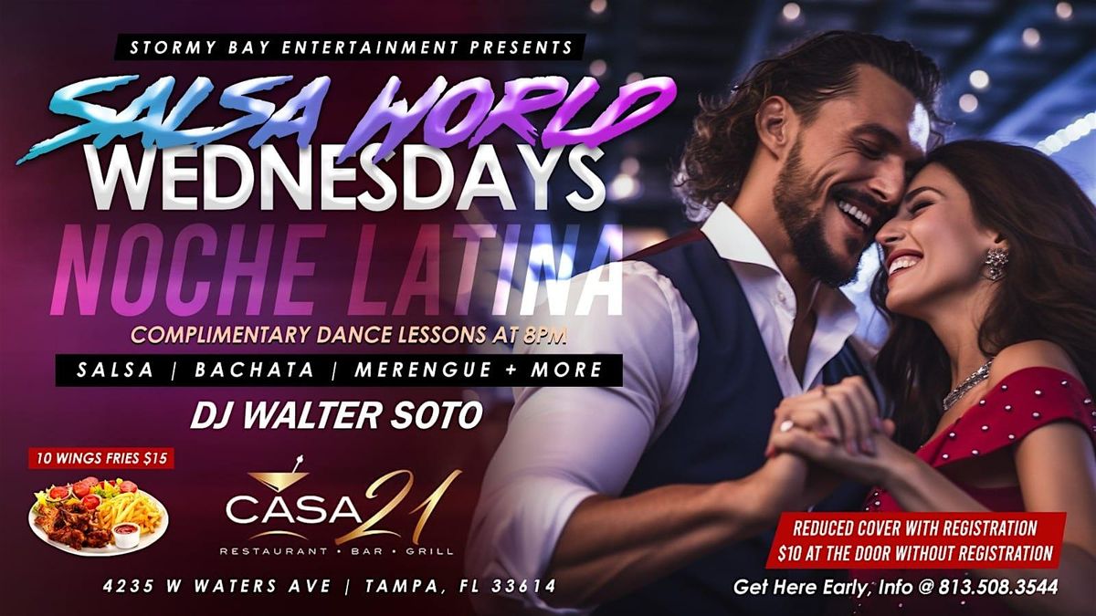 Salsa World Wednesdays Latin Night