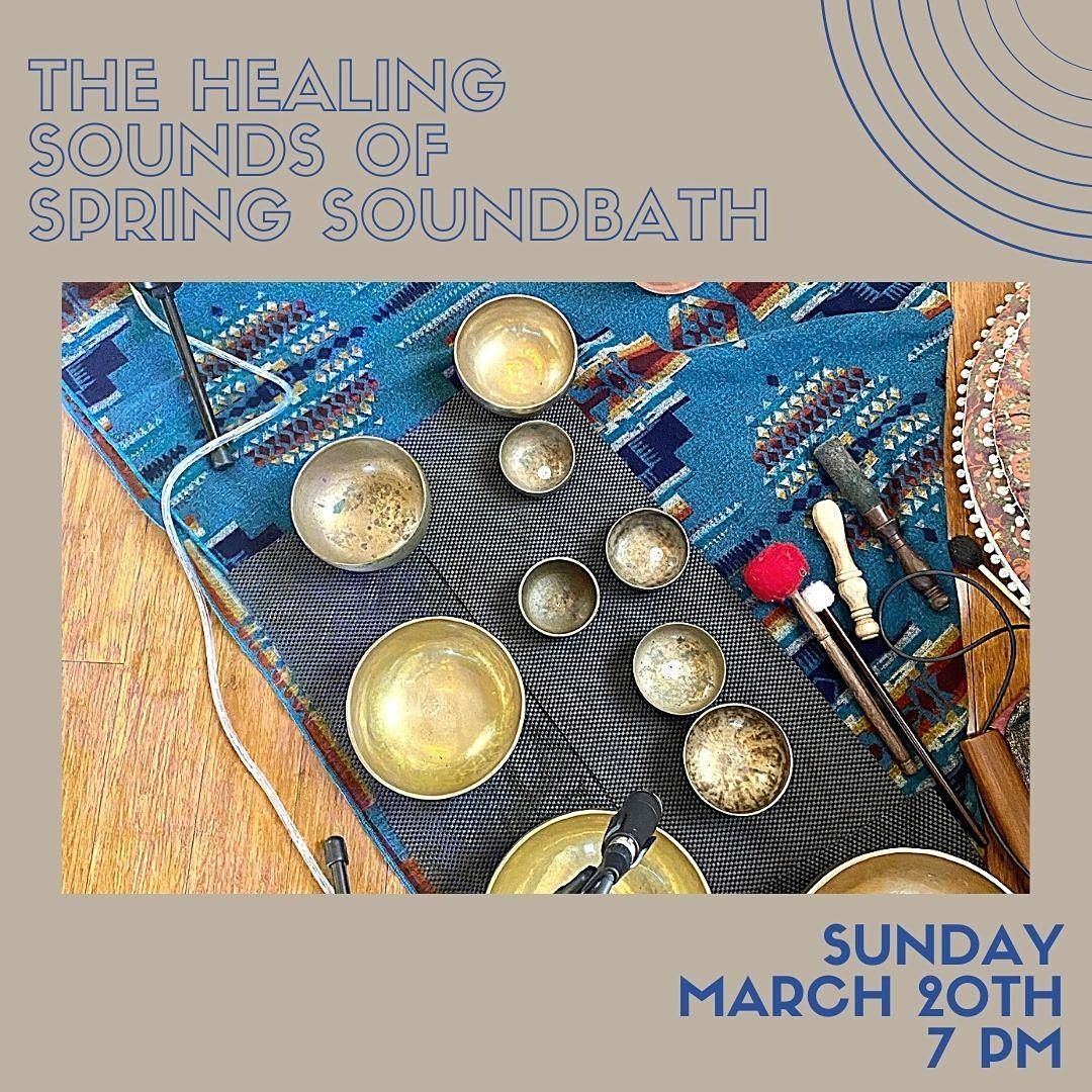 The Healing Sounds of Spring Soundbath with Gustavo Galindo