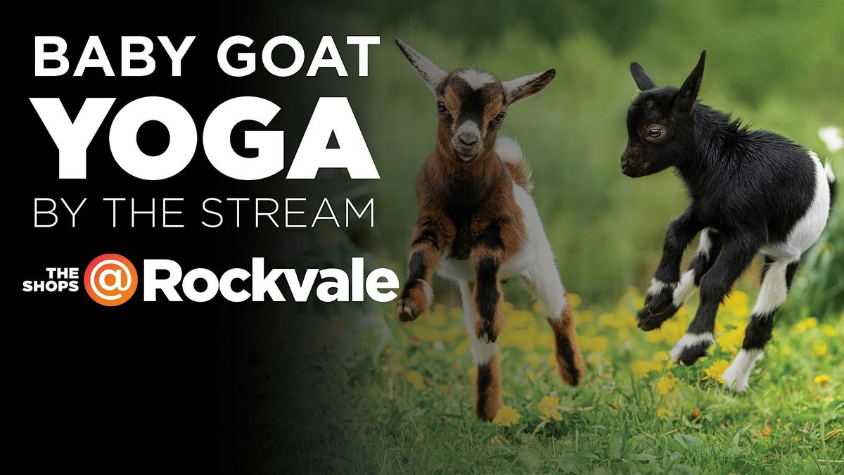 BABY GOAT YOGA BY THE STREAM JULY 8TH