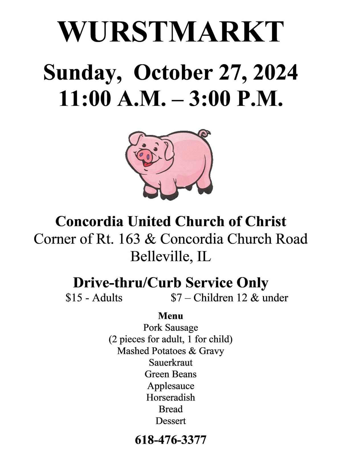 Wurstmarkt At Concordia UCC